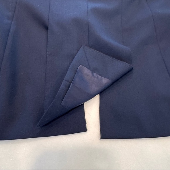 PAUL STUART Women’s Navy Blue Blazer / Jacket 100% Wool Super 120 S Size 2 NEW - Picture 14 of 15
